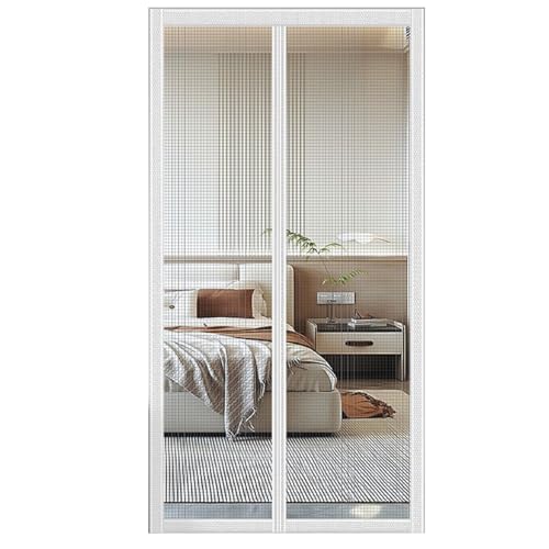 Rideaux magnétiques moustiquaire 100x220cm pour ventiler sans insectes - 2