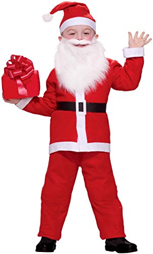 Narwhal Novelties Kids Santa Wig /& Attached Santa Beard Christmas White