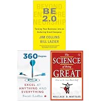 Beyond Entrepreneurship 2.0, 360 Degree Excel at Anything and Everything & The Science of Being Great 3 Books Collection Set