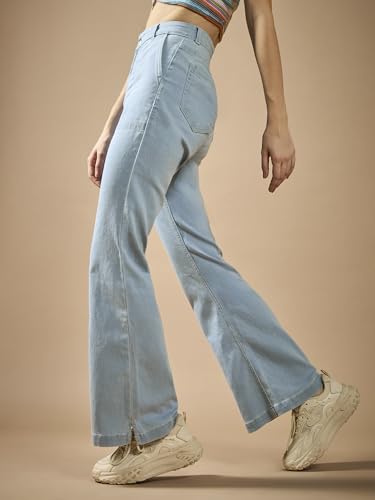 Image of Dolce Crudo High Rise Bootcut Jeans for Women