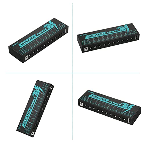 Jemora Alimentation de la pédale de Guitare Alimentation de l’effecteur de Guitare 10 Sortie DC isolée Alimentation isolée - Les Beatles, Paul McCartney, John Lennon, RIngo Starr, George Harrison Jemora Alimentation de la pédale de Guitare Alimentation de l'effecteur de Guitare 10 Sortie DC isolée Alimentation isolée – Image 3