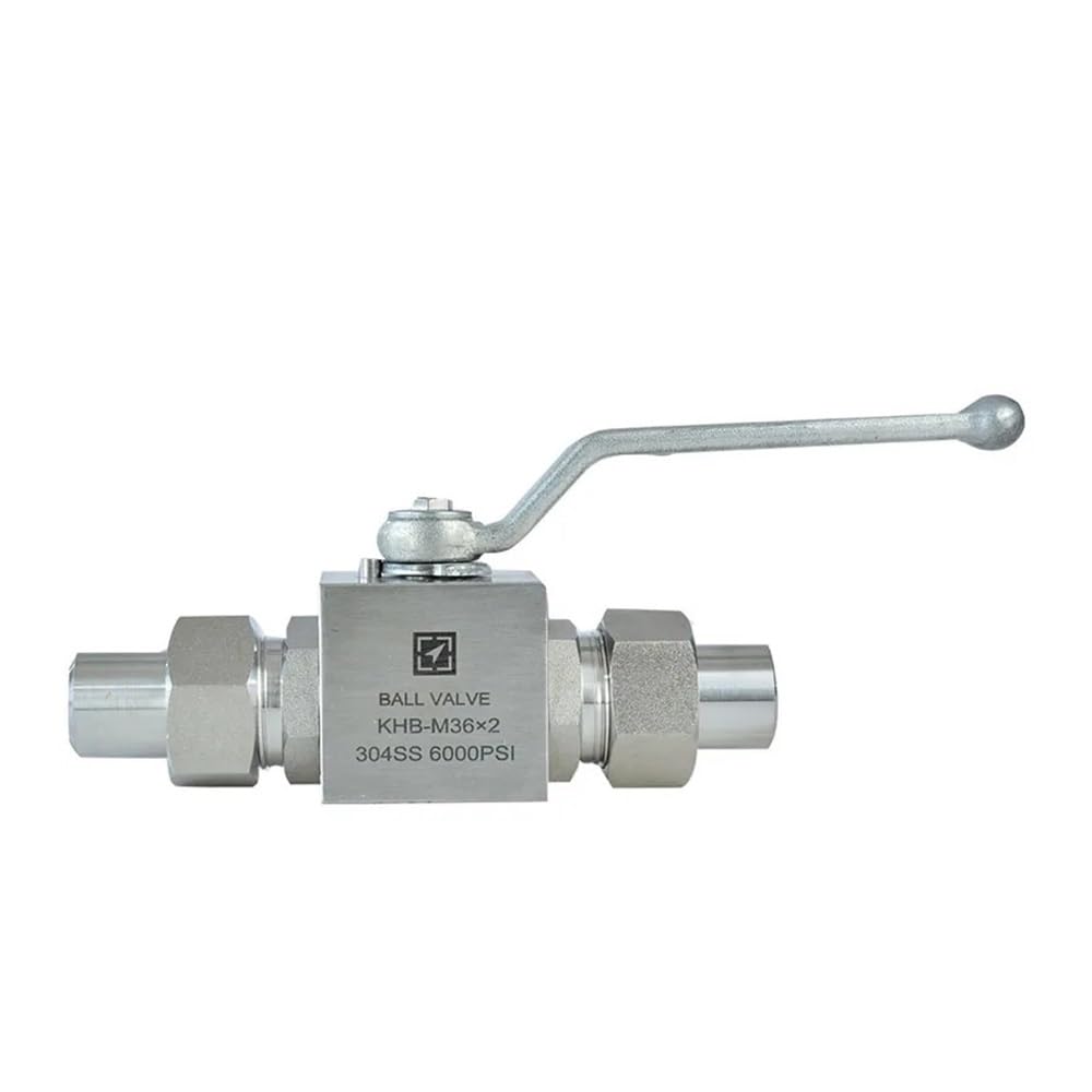 Válvula de bola DN6-25 exterior soldado para control de fluidos sin fugas