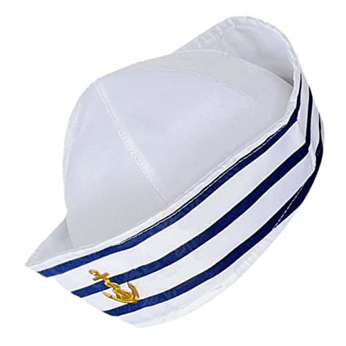 Chapeau de marin homme pour fête sur un bateau et événement déguisé d'été