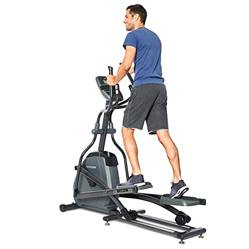 Horizon Fitness Andes 2.0 Crosstrainer Ellipsentrainer ideal für Heimfitness Aufstiegshöhe nur 27 cm für sicheres Auf- und Absteigen – Bild 4