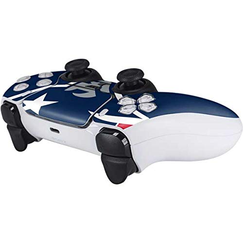 Skinit Decal Gaming Skin Compatible with PS5 Controller - Officially Licensed NFL New England Patriots Large Logo Design