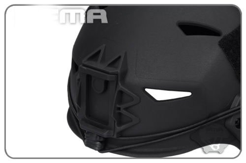 Generic Mikrofon FTP Bump Helm EX Softair Einfache System tb1044 schwarz/Desert/grau, TB1044-BK