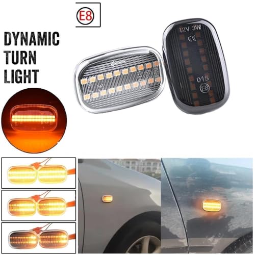 Intermitente lateral LED Lexus RX MCU15 acabado crystal white premium 7