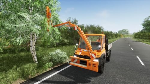 Road Maintenance Simulator PS4 simulation travaux publics et conduite camion benne