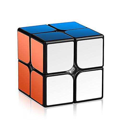 Preisvergleich Produktbild ROXENDA Cube 2x2x2 Zauberwürfel, Speedcube mit optimierten Dreheigenschaften für Speed-Cubing, T1