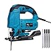 Price comparison product image Jigsaw Tool Tilswall 750W 1000-3100SPM Electric Jig Saw Cutting in Wood 105mm, Vibration Emission Value ah 8.8 m/s² with 4pcs Saw Blades for Metal, Wood, Plastics DIY