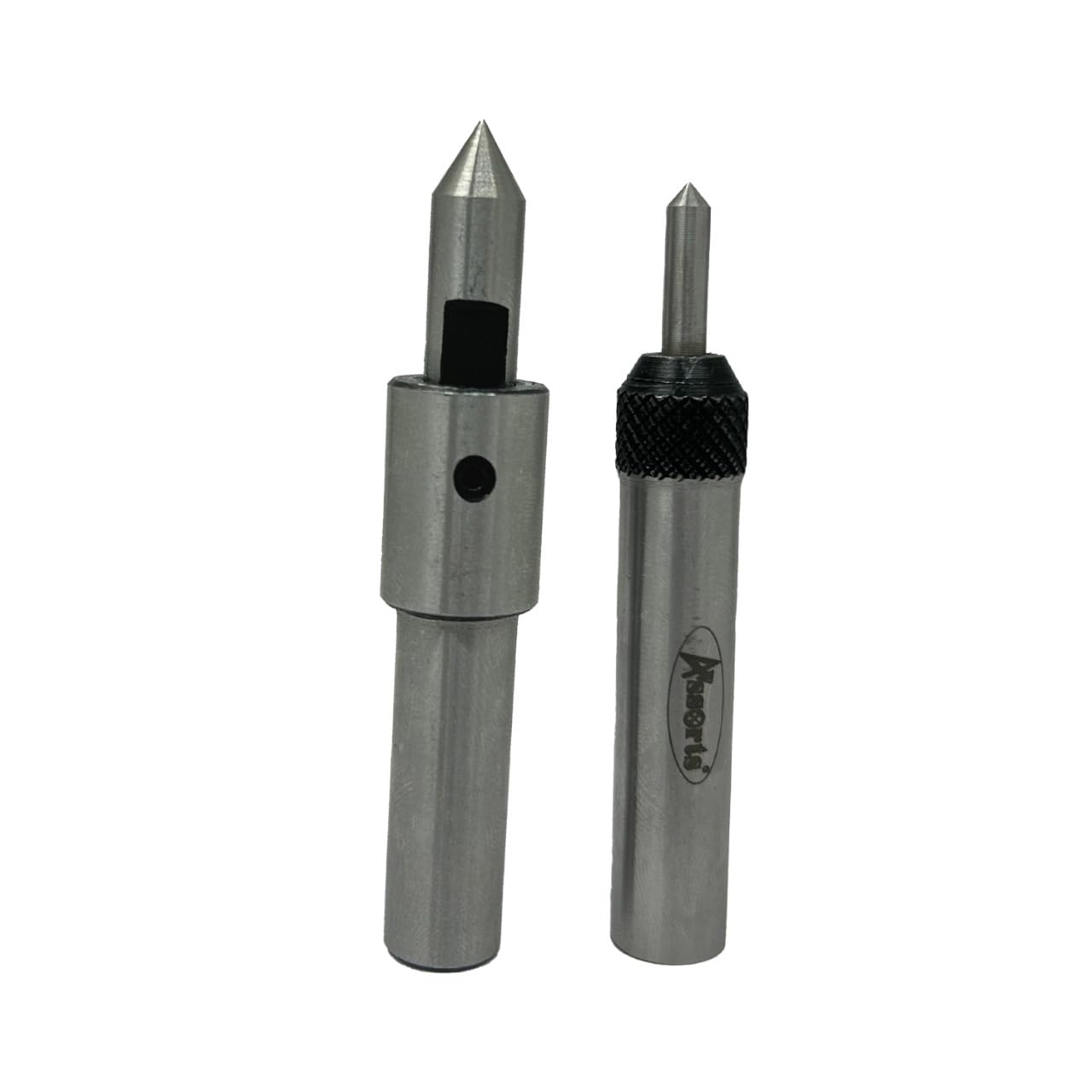 Set of 2 Spring Center Tap Guide Tool to Align Tap for threading Lathe Mill Jig Bore