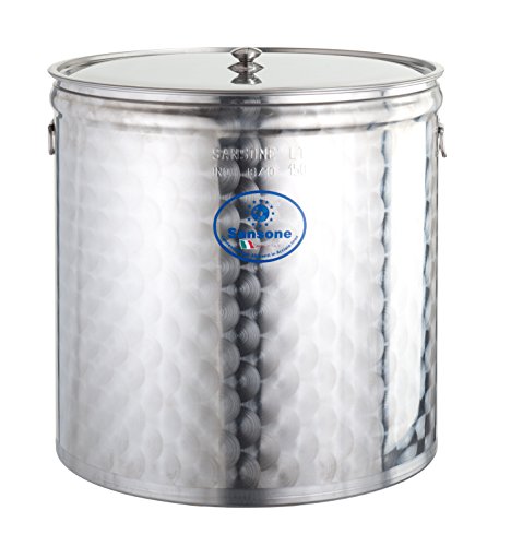 Pentolone in acciaio inox lt 150