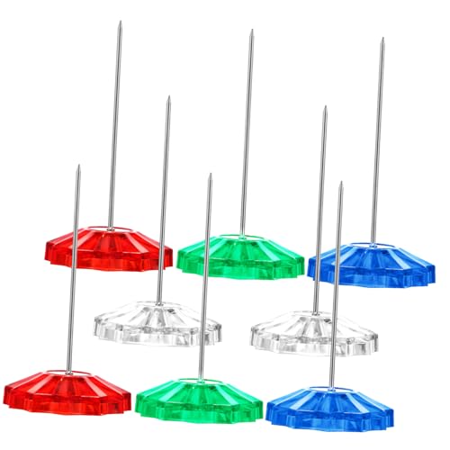 SEWACC 8Pcs Receipt Holder Spike Bill Forks for Restaurant Desk Organization Stable Base Ticket Holders for Memos and Receipts