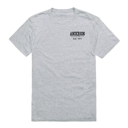 Anderson Trojans Practice Tee, Heather Grey, Small