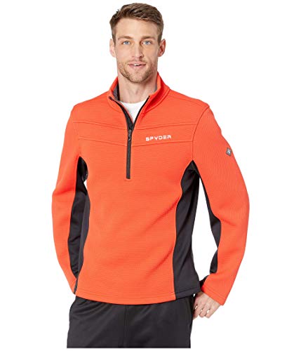 Image of Spyder Men's Encore Fleece Jacket - Male Half Zip Pullover Outdoor Apparel