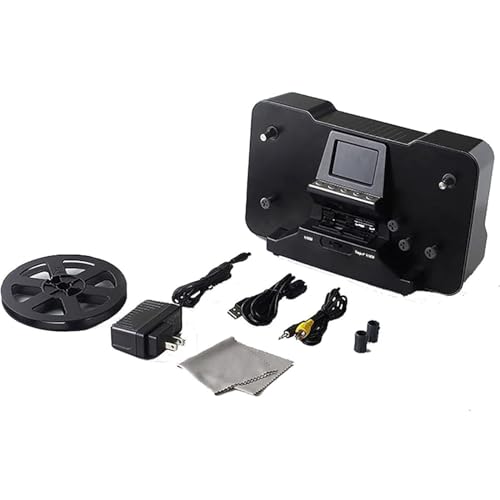 PixCy Escáner Película 8 Mm,Diapositiva Cámara,Escáner Negativo,Escáner Película,Convierte Convertidor Digitalizador Películas 8 Mm Y Super8, para Carretes De 3", 4" Y 5" - imagen 8