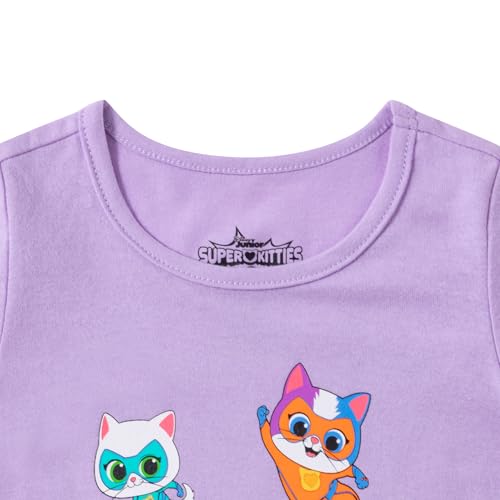 Disney Super Kitties Girls Short Sleeve T-Shirt for Toddler2