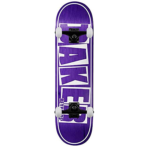 Baker Reynolds Merknaam Compleet Skateboard Paars fineer 8.1"