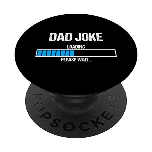Dad Joke Loading Please Wait. Funny gift for humorous dads, fathers, grandfathers, anyone who always tells dad jokes or has a great sense of humor.