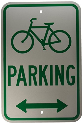 Brady 115434 Parking Sign : Organisez Votre Espace Vélo avec ce Panneau Vert