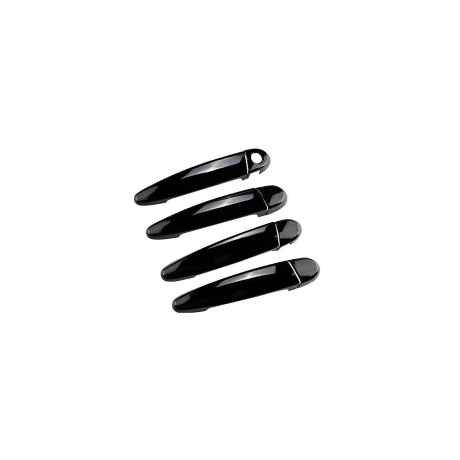 KJHOPY LHD Carbon Fiber Exterior Door Handle Cover Trims for F30 F35 F34 E70 E71 E84 F25 F26 F31 Accessories Exterior Door Handle(C)