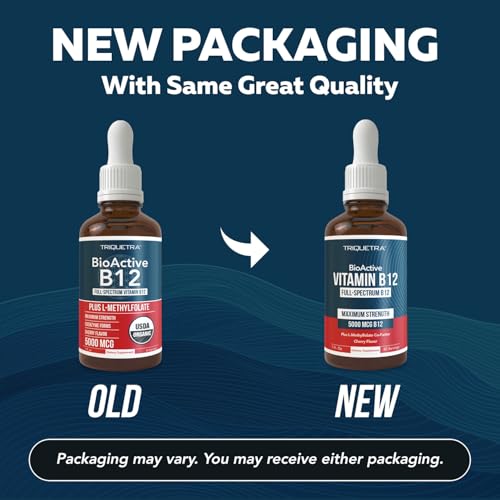 Triquetra Health TH_B12_1OZ Bioactive Vitamin B12 5000 Mcg | Contains 3 Bioactive B12 Forms Plus Methylfolate Cofactor - Methyl B12, Adenosyl B12 & Hydroxy B12 | Sublingual Form, Cherry Flavor, Organic thumb #8