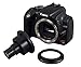 OMAX Microscope Adapter 4 Canon D-SLR w 2X Lens + 23.2-30.5mm Adapter