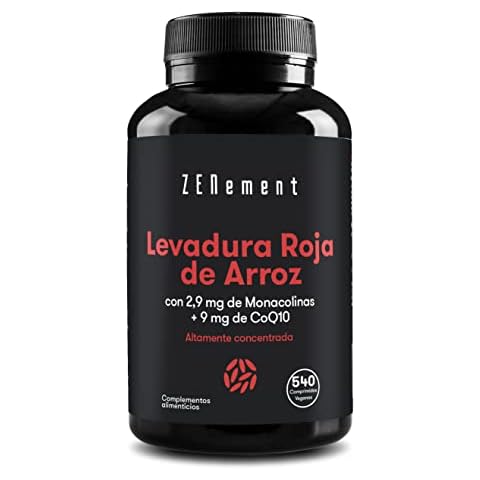 Levadura Roja de Arroz, 540 Comprimidos Veganos Cover