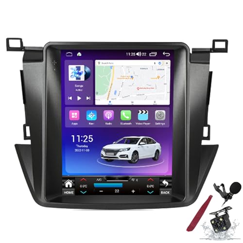 Lecteur multimédia de remplacement haut de gamme avec écran QLED pour Toyota RAV4