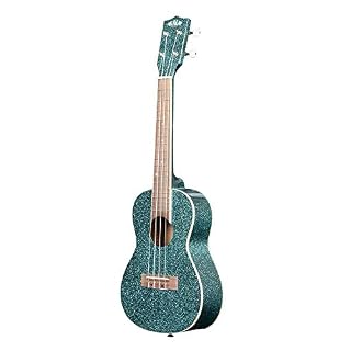 KALA KA-SPRK-AQUA Ukulélé Sparkle Series Rhapsody In Blue Concert avec sac (UB-C) - Les Beatles, Paul McCartney, John Lennon, RIngo Starr, George Harrison KALA KA-SPRK-AQUA Ukulélé Sparkle Series Rhapsody In Blue Concert avec sac (UB-C) – Image 3