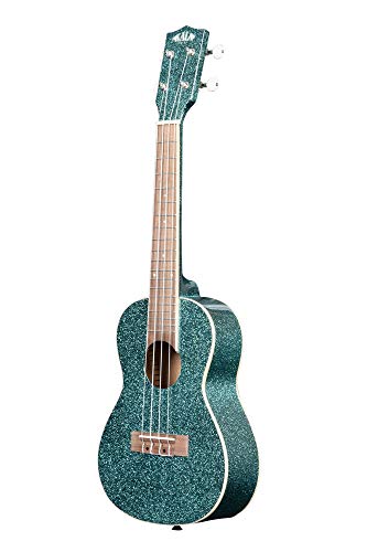 KALA KA-SPRK-AQUA Ukulélé Sparkle Series Rhapsody In Blue Concert avec sac (UB-C) - Les Beatles, Paul McCartney, John Lennon, RIngo Starr, George Harrison KALA KA-SPRK-AQUA Ukulélé Sparkle Series Rhapsody In Blue Concert avec sac (UB-C) – Image 4