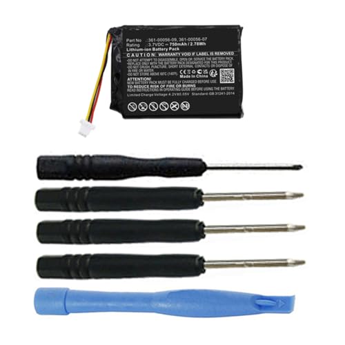 MPF Products 750mAh 361-00056-09, 361-00056-07, 361-00056-15 Battery Replacement Compatible with Garmin Pro 70, Pro 550, PT5, PT6, PT10, TB10, Sport Pro GPS Dog Training Collars