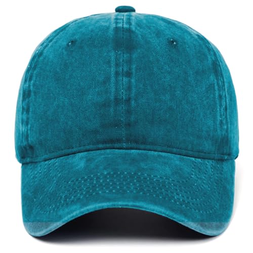 Image of Edoneery Men Women Baseball Cap-Low Profile Adjustable Washed Cotton Golf Dad Hat