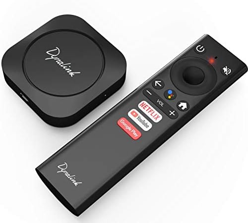 Dynalink Android TV Box, Android 10 Support 4K HDR Smart Streaming Media Player