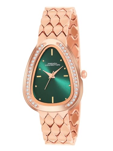 Image of French Connection Green Sunray Dial | Analog Watch for Women's | FCN0165NRGM