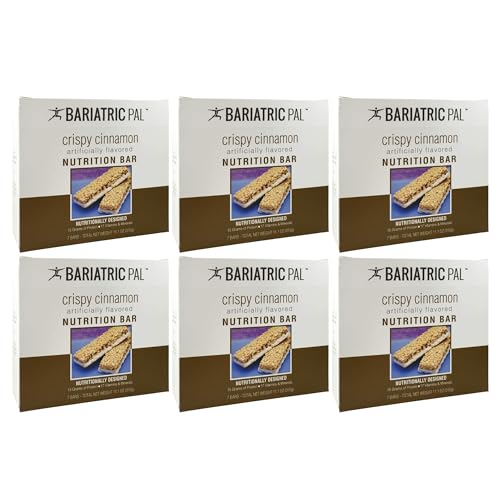 BariatricPal Barras de proteína 15g - Canela crujiente (6 unidades) miniatura 1