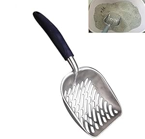 Yulakes Durable Aluminium Katzenstreuschaufel