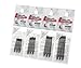 LSTYLE Dart Shafts: 2BA Standard Thread Nylon Stems - Clear Black 260 (in-Between)