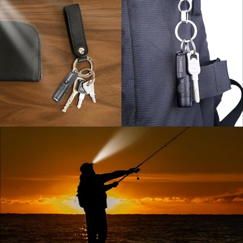 Tunenge S15 Rechargeable Keychain Flashlights thumb #5