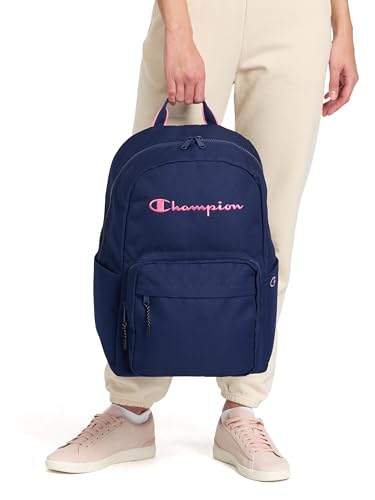 Champion Steady Laptop Backpack, Seven Seas Blue/Pewter Blue, One Size - image 6