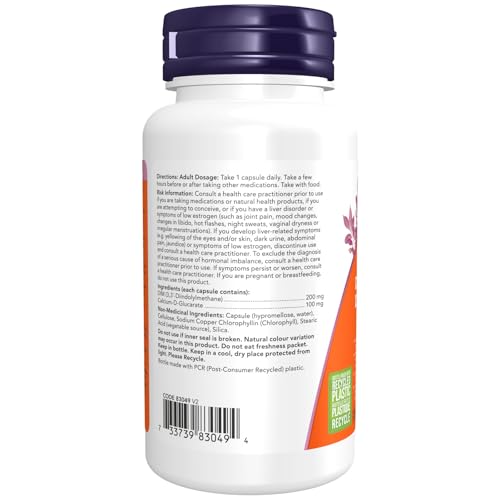 Image of Now DIM 200mg with Calcium d-Glucarate 90vcap