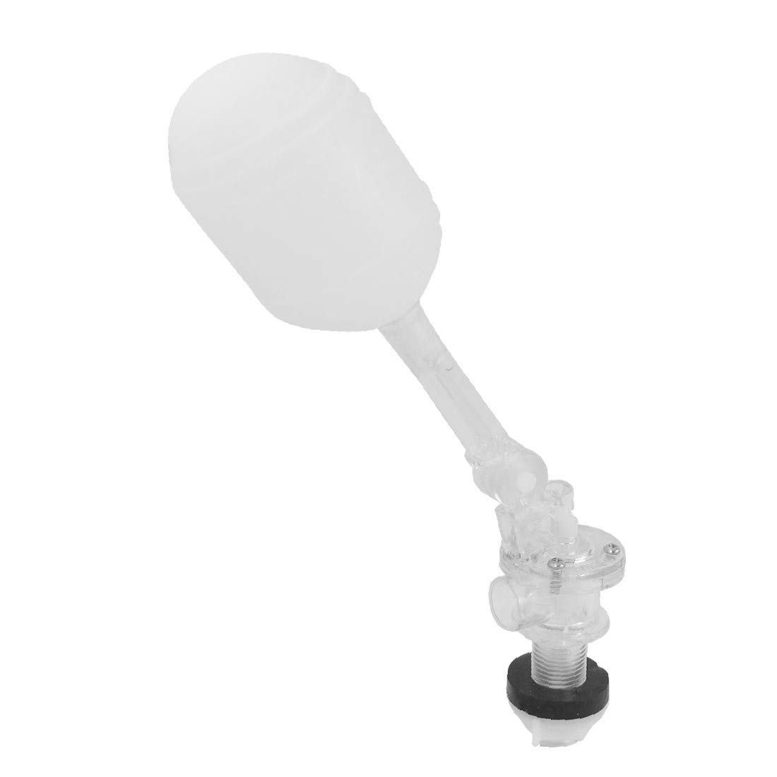 X-DREE White Clear Plastic Liquid Water Level Floating Float Sensor Switch Ball(Sfera a galleggiante galleggiante con sensore per galleggiante a livello acqua in plastica trasparente bianca