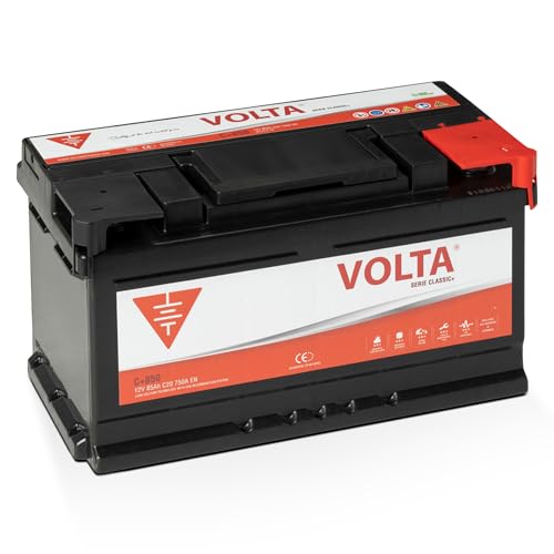 Bateria de Coche Classic + 85Ah 750A - Borne +Dcha - Medidas Largo 315 x Ancho 175 x Alto 175 mm con 2 años de Garantía - Fabricación Europea.