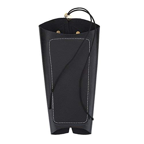 Protection de Bras Garde de Bras Brassard Traditionnel en PU Cuir Rivet et Alliage Noir