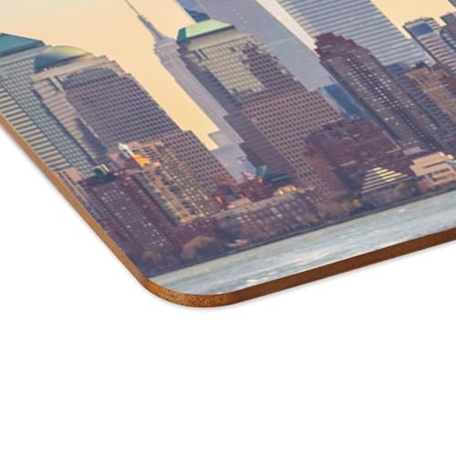Sets de table New York en liège grand format chic pour habiller votre table - 4