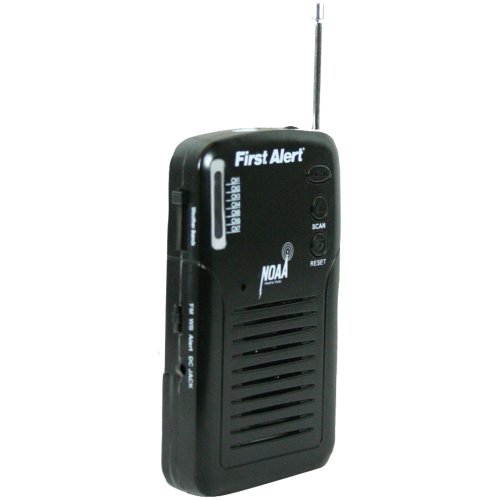 Radio FM portátil con alerta de emergencia miniatura 1