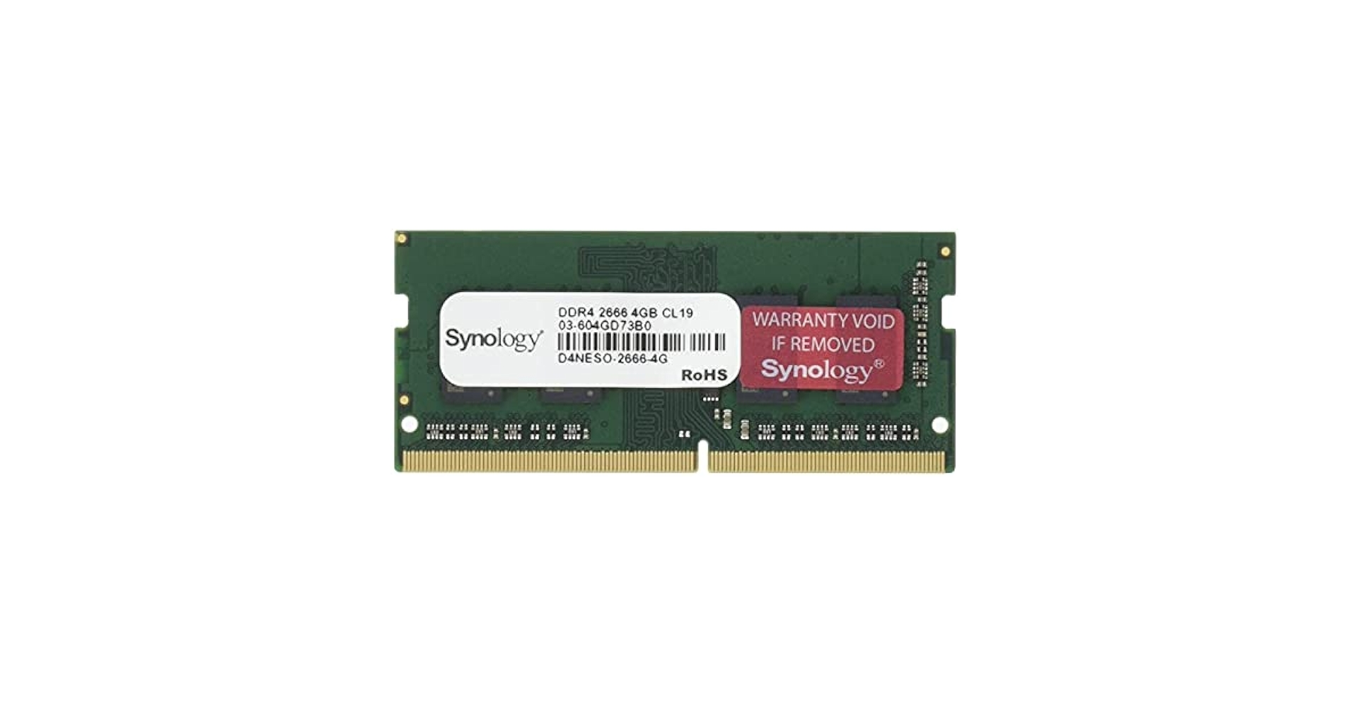 Amazon.com: Synology SODIMM Non-ECC RAM DDR4-2666 4GB