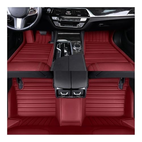 Tapis antidérapant tapis de sol voiture X7 G07 sur mesure vin rouge 5 places