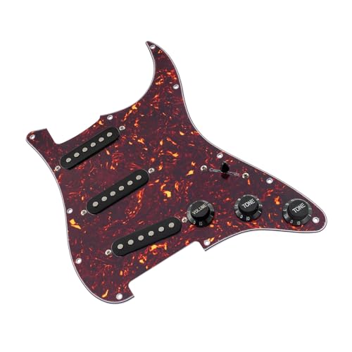 Guitare basse pour débutant à micro céramique bobine unique et pickguard SSS