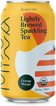 MINNA Organic Sparkling Citrus Black Tea, 12 FZ